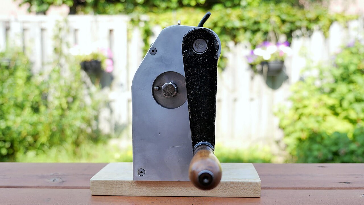 Restored leather-cutting tools