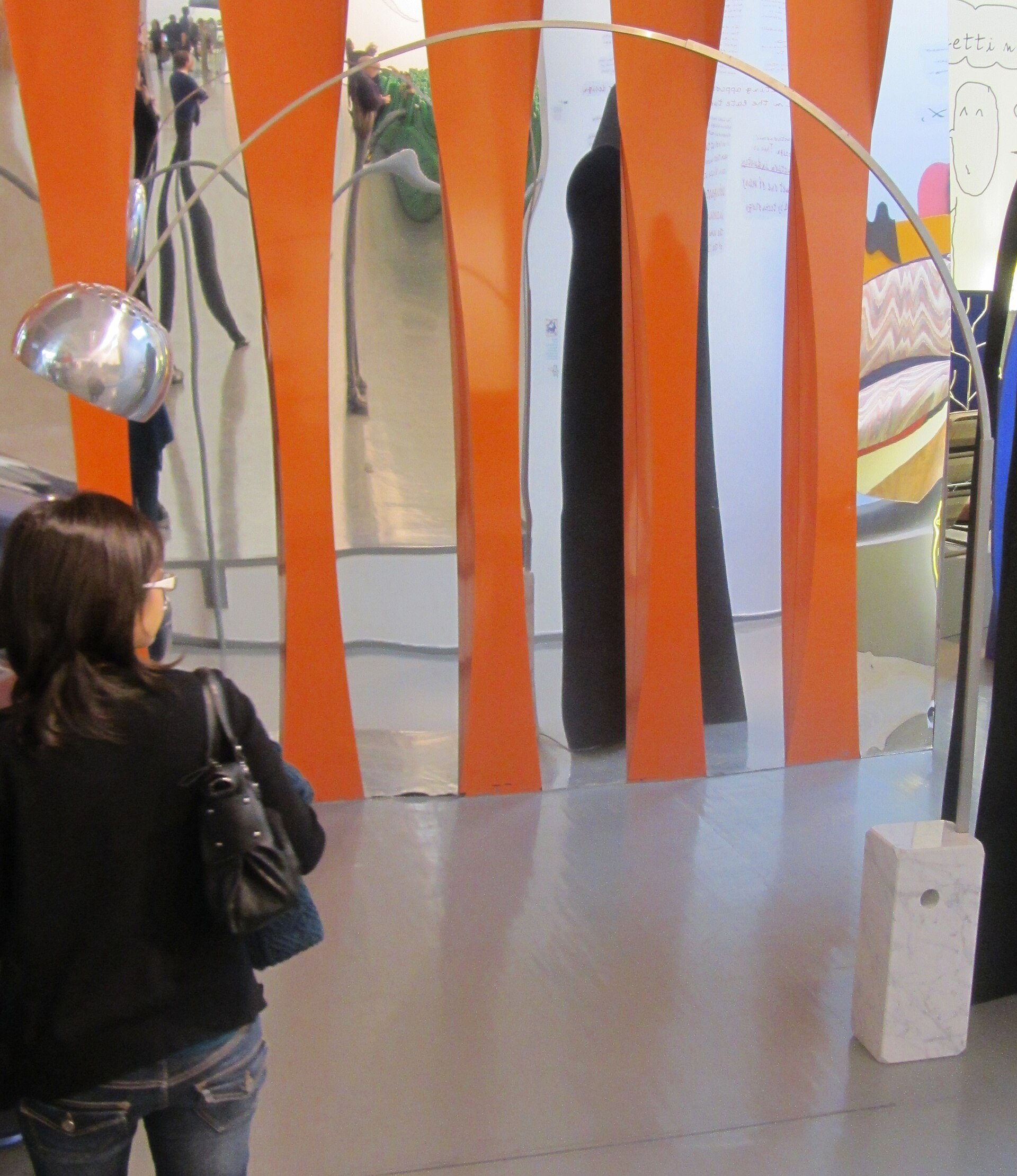 Die Leuchte Arco von Achille und Pier Giacomo Castiglioni in Mailand