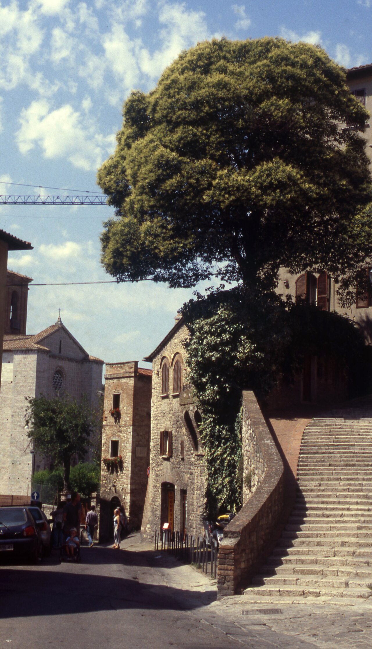 Straße in Perugias historischem Zentrum